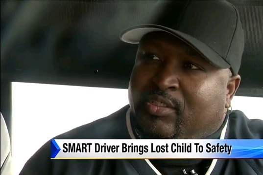 Driver Helps Lost Child